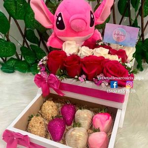 Ancheta Fresas, Rosas y Peluche